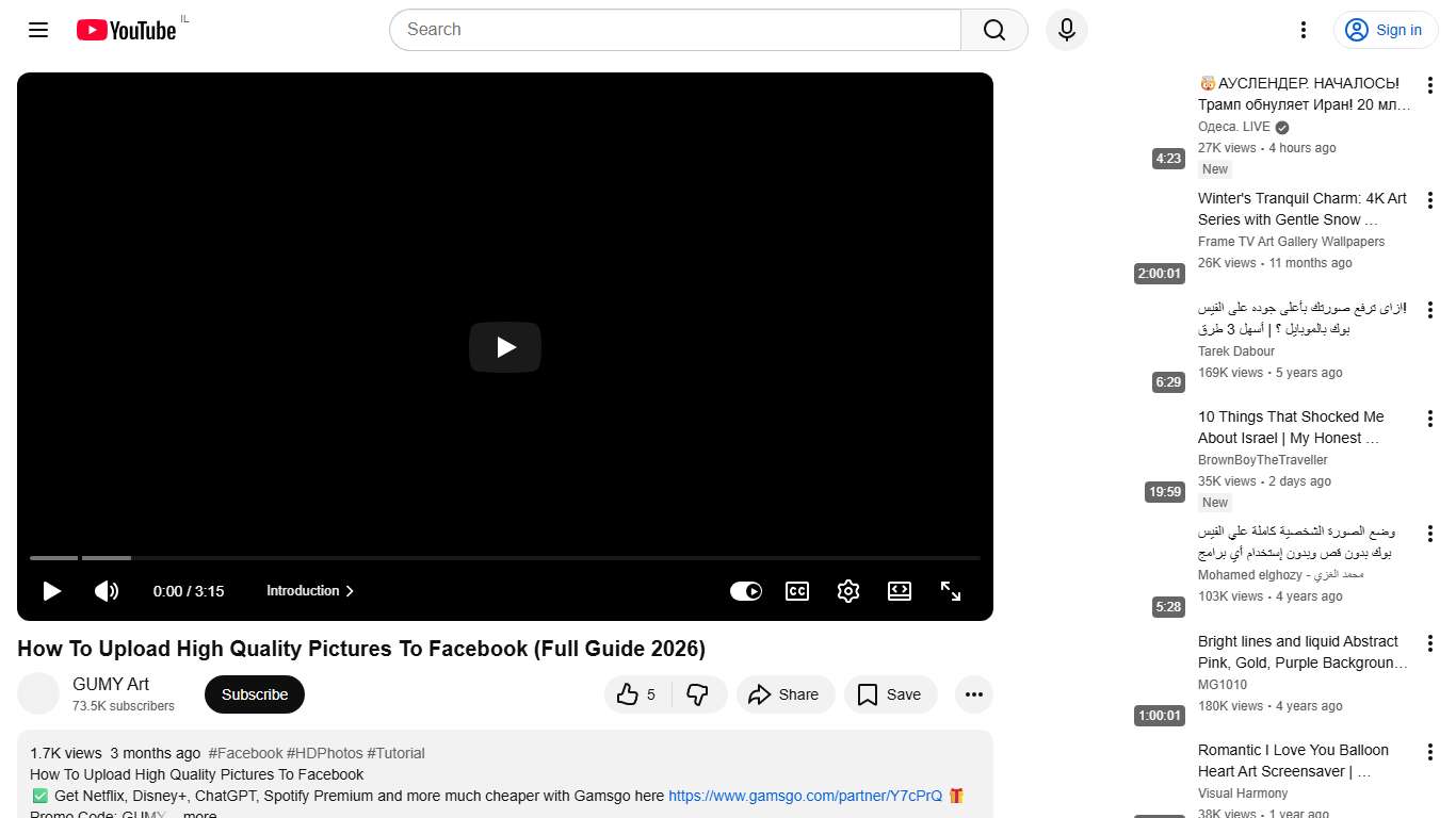 How To Upload High Quality Pictures To Facebook (Full Guide 2026) - YouTube